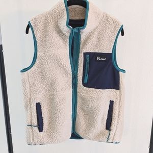 Madewell x Penfield Mattawa Sherpa Fleece Vest